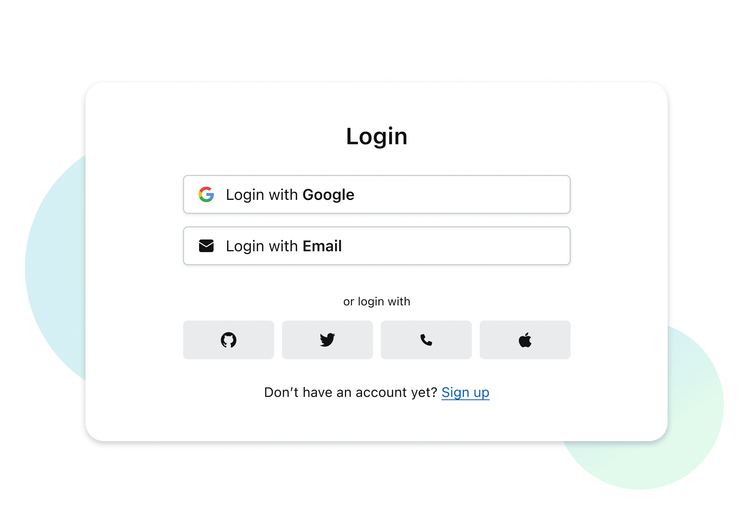 Google Sign In